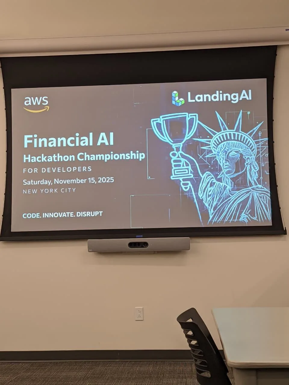 Financial AI Hackathon Championship, NYC 2025
