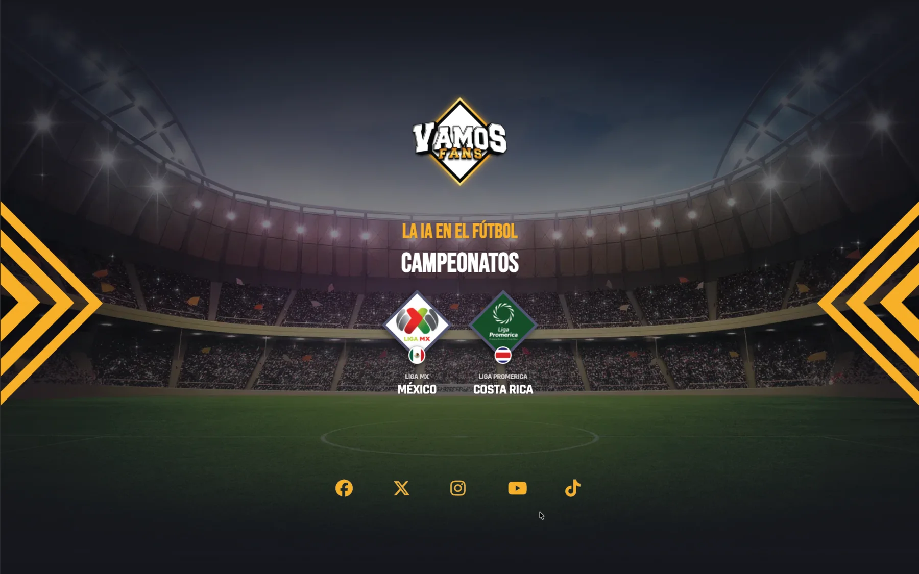 The VamosFans home: Liga MX and Liga Promérica